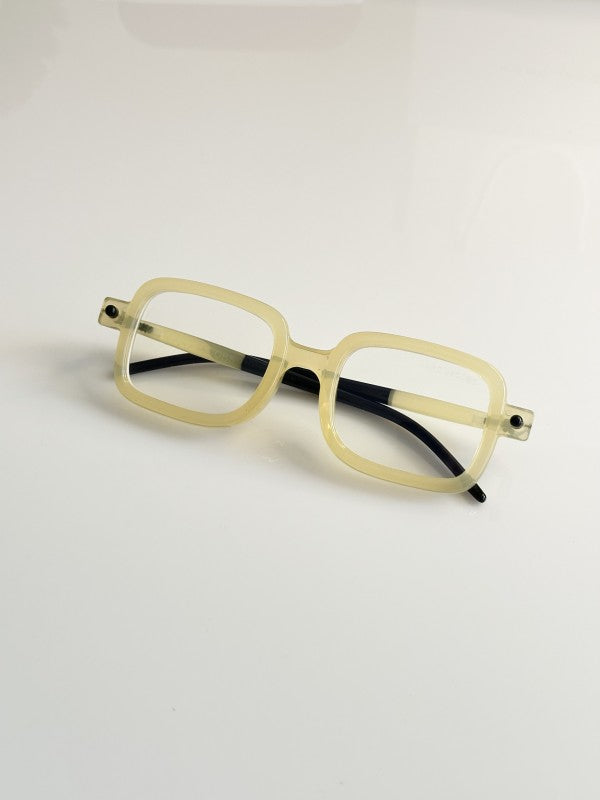 Marc Jaccobs Cream Cut Edge Sunglasses