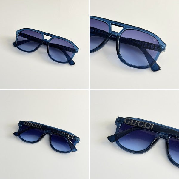 Guccii Blue Elegant Sunglasses