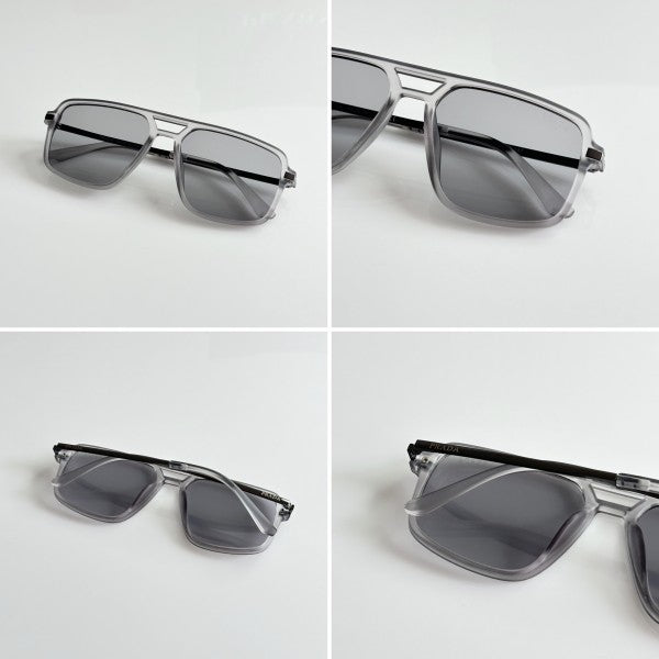 Pradaa Grey Edge Sunglasses