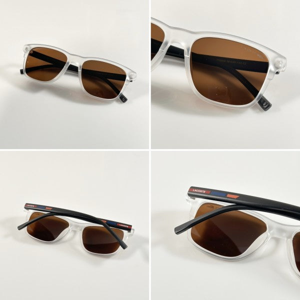 Lacosste Unisex Ice and Brown Sunglasses