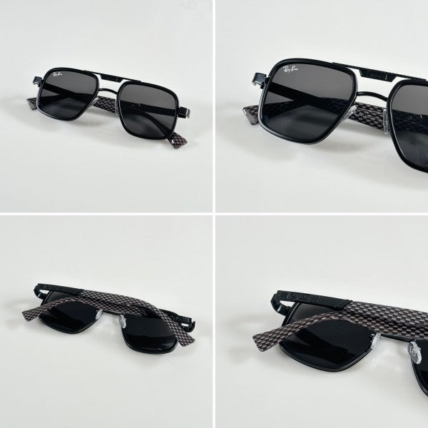 Raybann Unisex Black Elegent Sunglasses