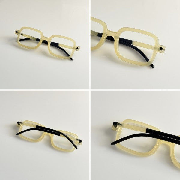 Marc Jaccobs Cream Cut Edge Sunglasses