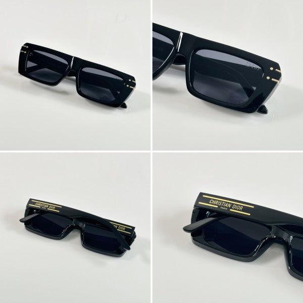 Diorr Unisex Black Primium Sunglasses
