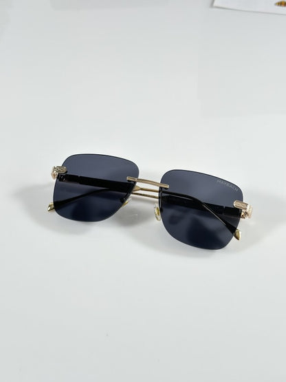 Maybachh Primium Gold and Black Sunglasses