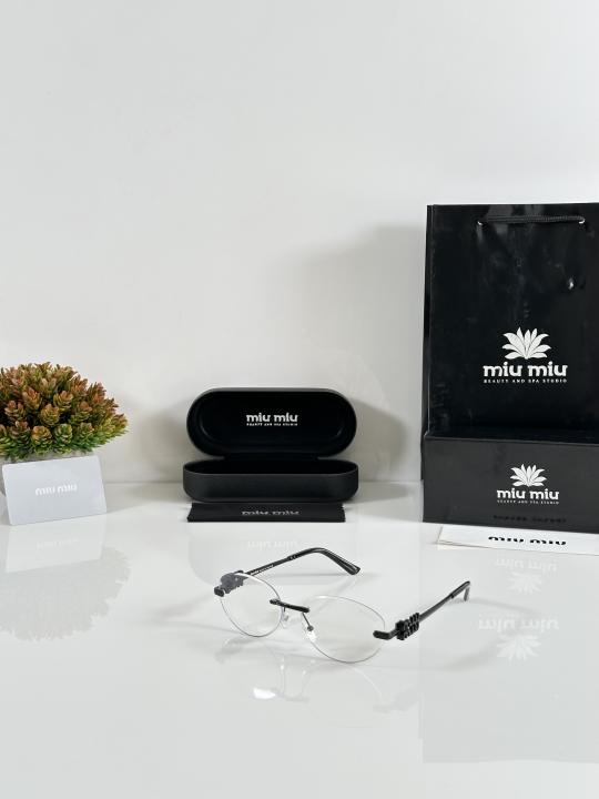 Miiu Miiu Latest Gun Black Round Cut Night Colour Changing Sunglasses